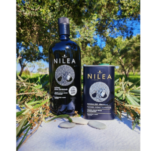 NILEA 1 LT Cam Şişe + 0.5 LT Teneke Seti